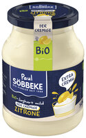 Bio Joghurt mild Zitrone 7,5 % Fett