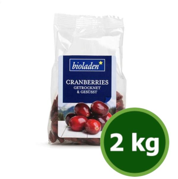 Produktfoto zu Cranberries getrocknet & gesüßt 2kg