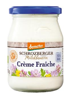 Creme fraiche 250g Glas 32% Schrozberger