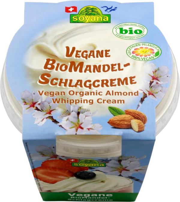 Produktfoto zu Mandel Schlagcreme vegan 250g