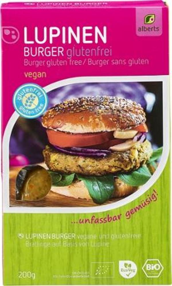 Produktfoto zu Lupinen Burger, vegan