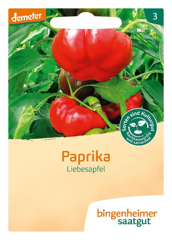 Produktfoto zu Saatgut Paprika Liebesapfel