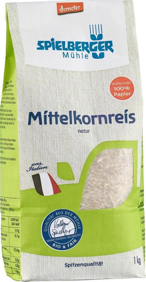 Produktfoto zu Mittelkorn Reis natur 1kg