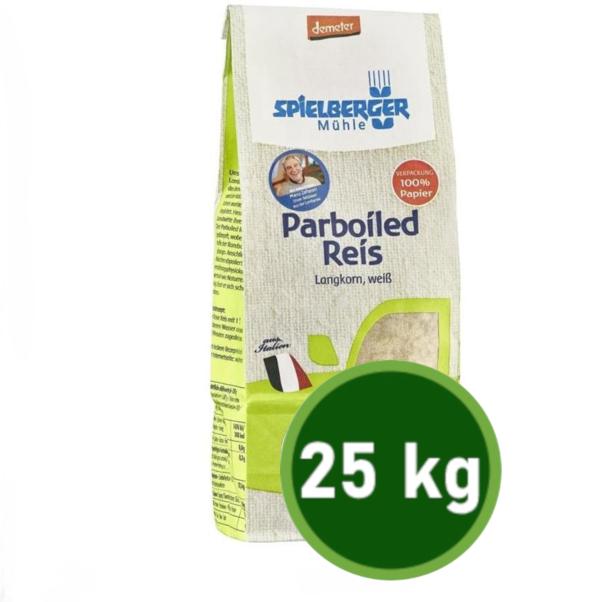 Produktfoto zu Parboiled Reis weiß 25kg