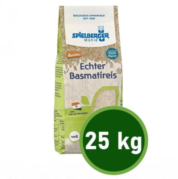 Produktfoto zu Basmati Reis weiß 25kg