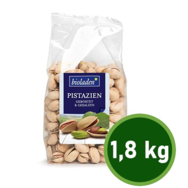 Produktfoto zu Pistazien geröstet & gesalzen 1,8kg