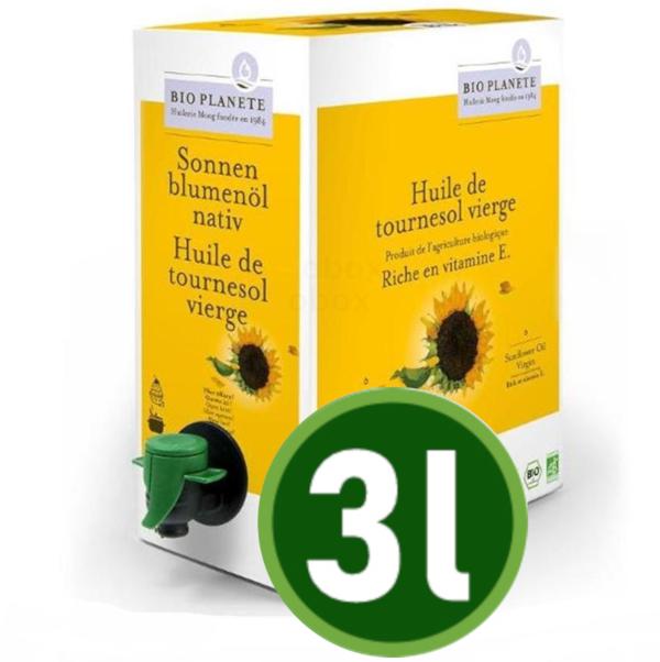 Produktfoto zu Sonnenblumenöl nativ 3l