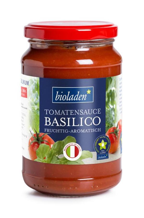 Produktfoto zu Tomatensauce Basilico 340g