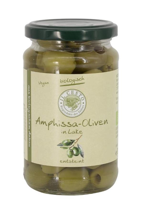 Produktfoto zu Grüne Oliven natur o. Stein 315g