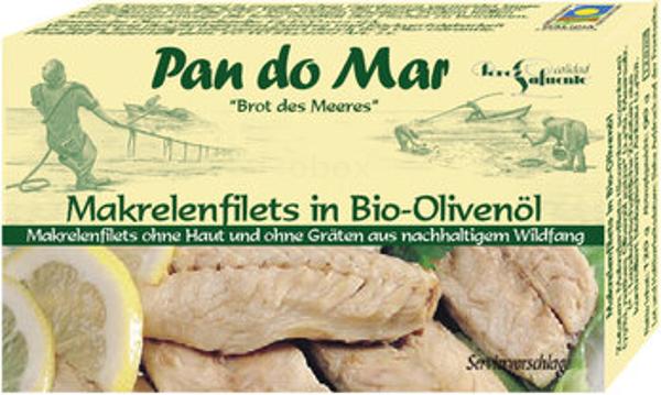 Produktfoto zu Makrelenfilet in Olivenöl 120g