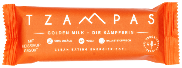 Produktfoto zu TZAMPAS Riegel Golden Milk 40g