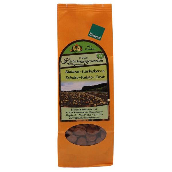Produktfoto zu Kürbiskerne Schoko-Kakao-Zimt 100g