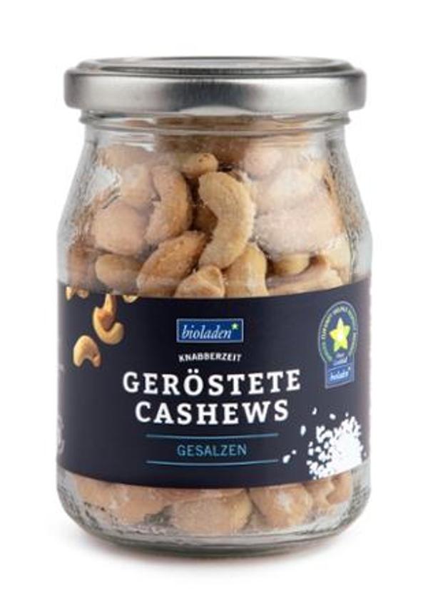 Produktfoto zu Cashews geröstet gesalzen Glas