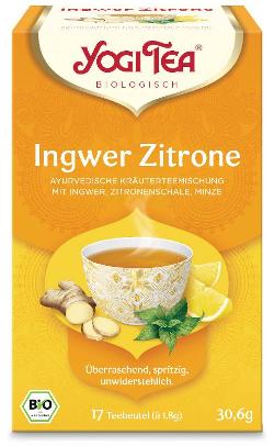 Yogi Ingwer Zitrone Tee 17 Btl