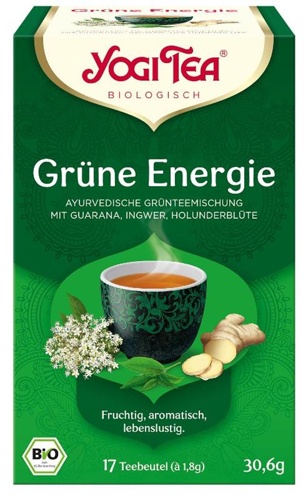 Produktfoto zu Yogi Grüne Energie Tee 17 Btl.