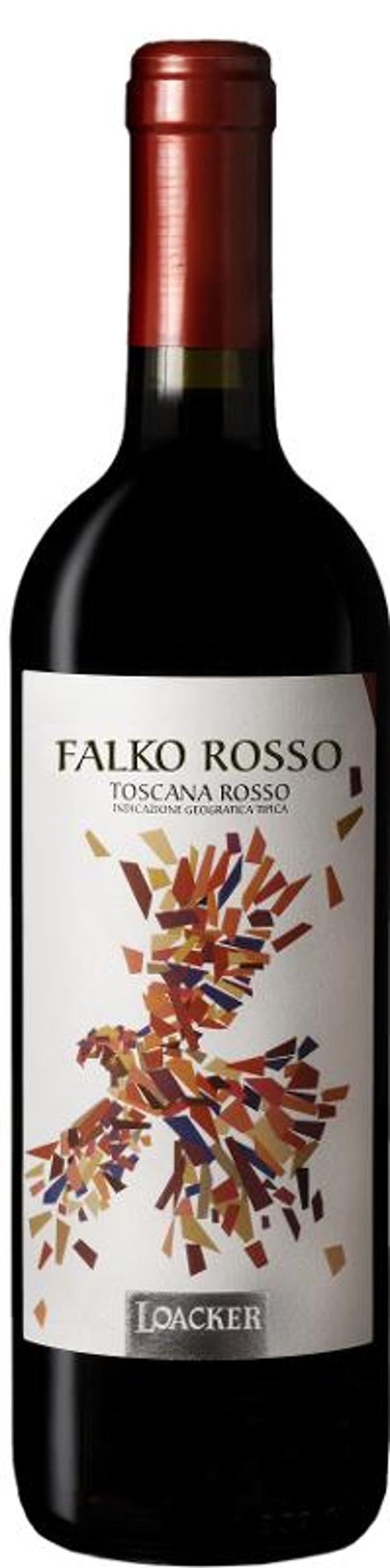 Produktfoto zu Falko Rosso Toscana Loacker IGT, rot, trocken 0,75l