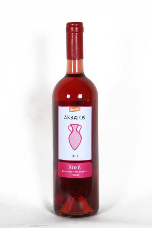 Produktfoto zu Syrah Akratos rosé, 0,75l trocken