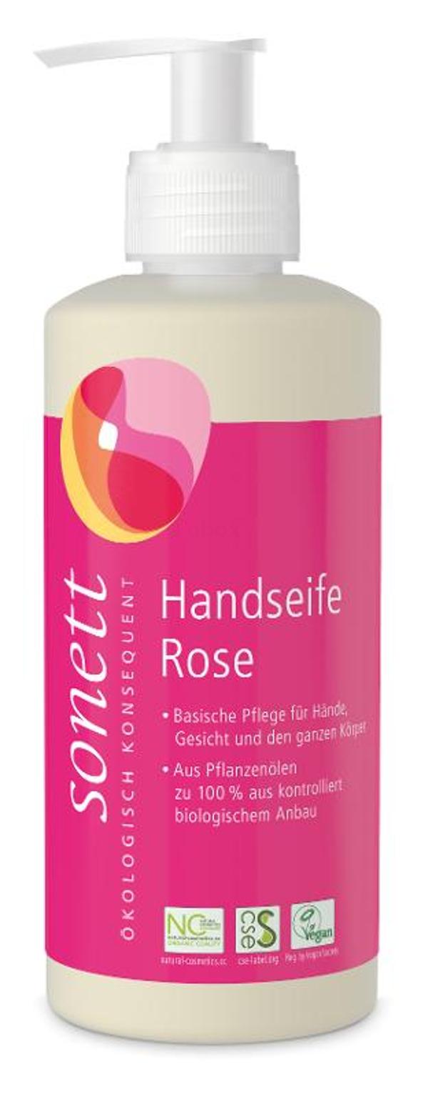 Produktfoto zu Handseife fl. 300ml, Rose