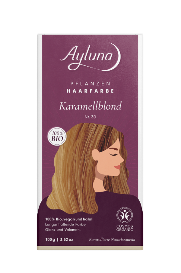 Produktfoto zu Haarfarbe Karamellblond Ayluna