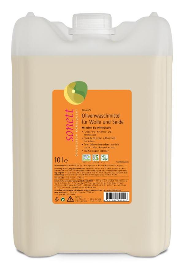 Produktfoto zu Wollwaschmittel Olive 10l