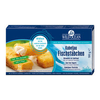 Kabeljau Fischstäbchen mit Bio-Panade