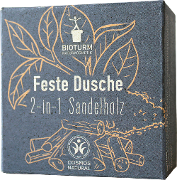 Feste Dusche 2-in-1 Sandelholz 100g