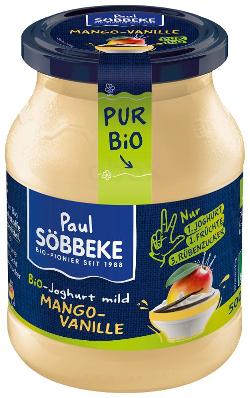 Joghurt Mango-Vanille (Söbbeke) 500g