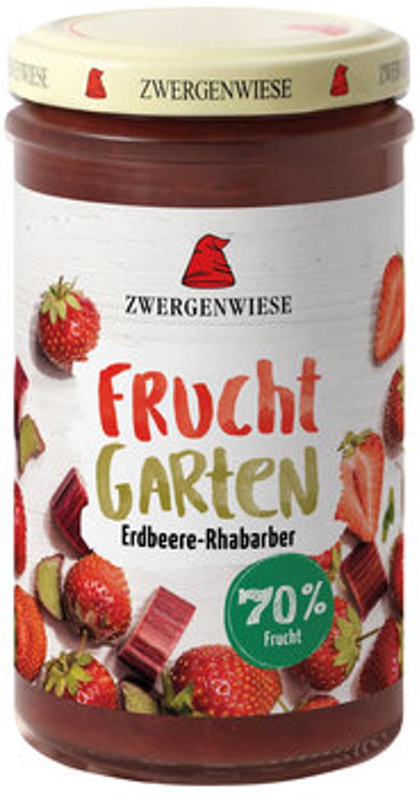 Produktfoto zu Erdbeer - Rhabarber - Fruchtaufstrich 225g