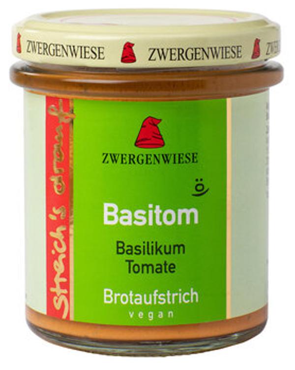 Produktfoto zu Zwergenwiese Brotaufstrich Basilikum Tomate 160g