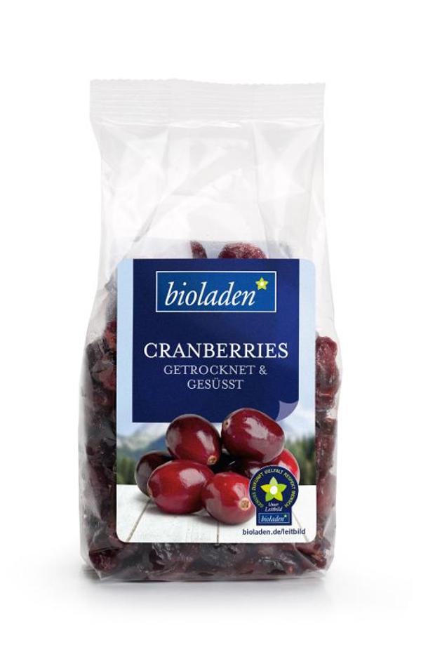 Produktfoto zu Cranberries gesüßt 200g