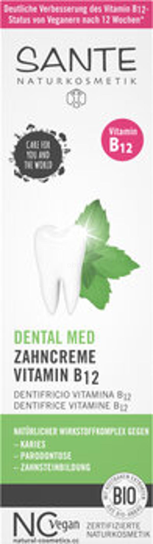 Produktfoto zu DENTAL MED Zahncreme Vitamin B 12