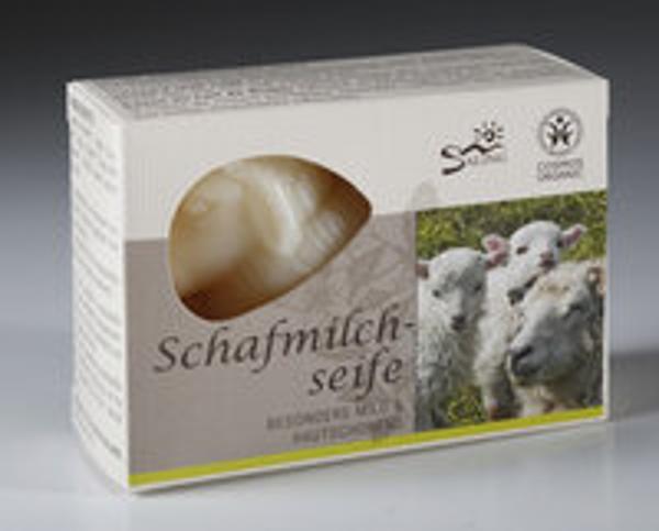 Produktfoto zu Schafmilchseife "Schaf weiß" 85g