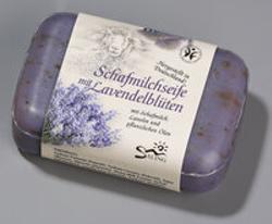 Schafmilch-Seife mit Lavendelblüten 100g