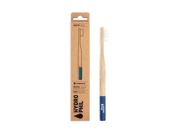 Produktfoto zu Bambus Zahnbürste extraweich blau