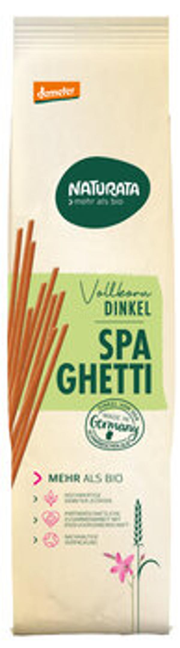 Produktfoto zu Dinkel Vollkorn Spaghetti 500g