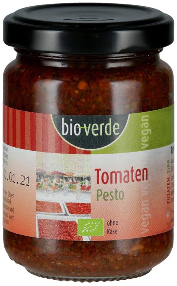 Produktfoto zu Tomaten Pesto vegan 125ml