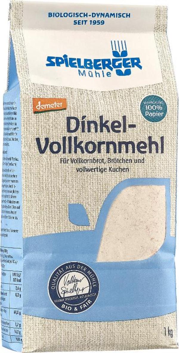 Produktfoto zu Dinkel-Vollkornmehl 1kg