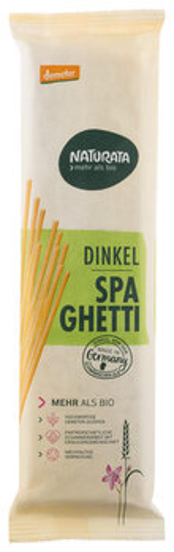 Produktfoto zu Dinkel Spaghetti hell 500g