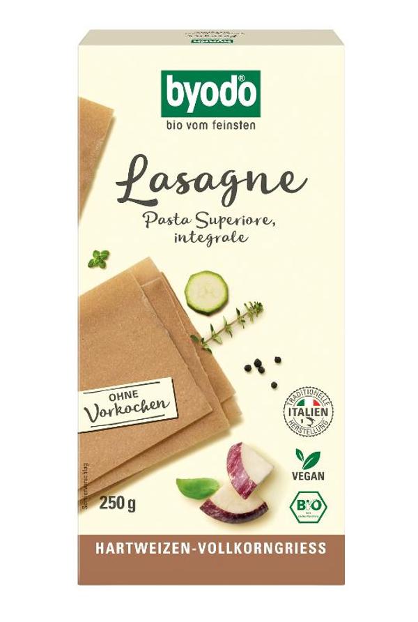 Produktfoto zu Vollkorn Lasagne-Platten 250g