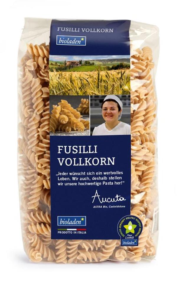 Produktfoto zu Weizen-Vollkorn Fusilli 500g
