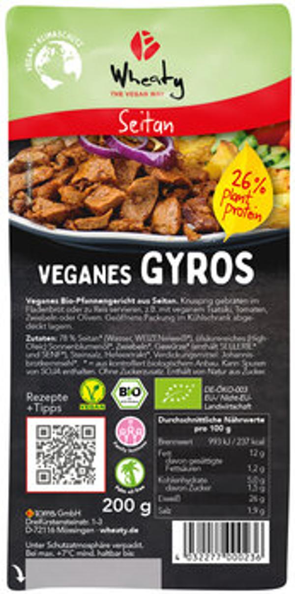 Produktfoto zu Wheaty Veganes Gyros 200g