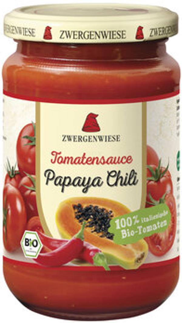 Produktfoto zu Tomatensauce Papaya-Chili 340g