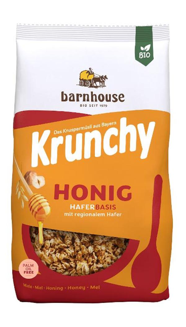 Produktfoto zu Krunchy Honig 600g