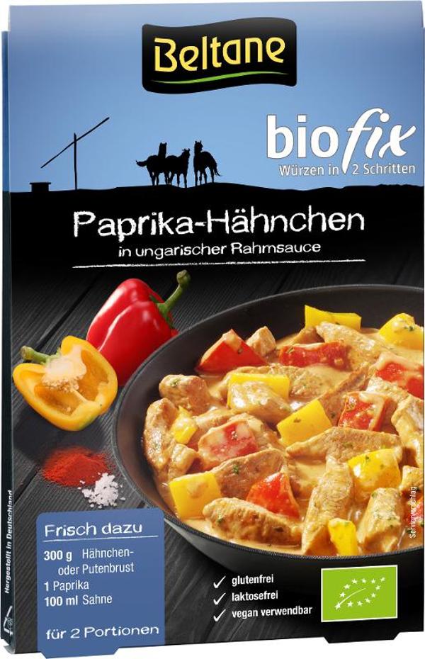 Produktfoto zu biofix Paprika Hähnchen
