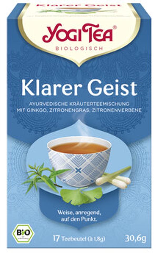 Produktfoto zu YogiTea Klarer Geist Tee in 17 Beuteln