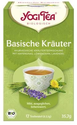 YogiTea Basische Kräuter Tee in 17 Beuteln