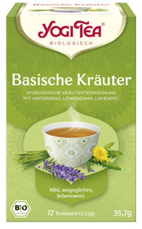Produktfoto zu YogiTea Basische Kräuter Tee in 17 Beuteln