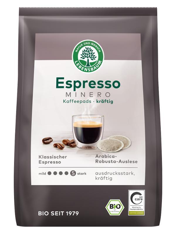 Produktfoto zu Minero Espresso 18 Kaffeepads