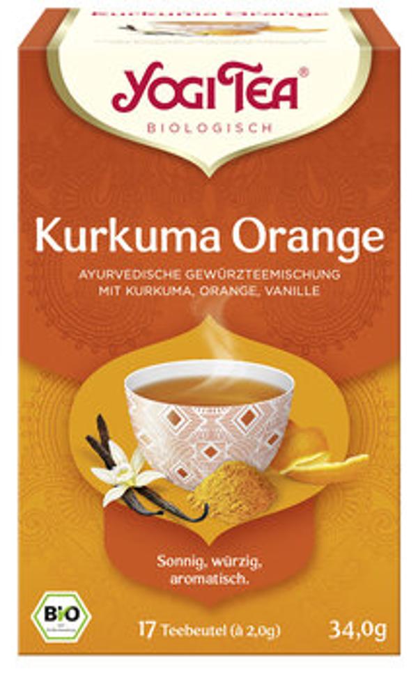 Produktfoto zu YogiTea Kurkuma Orange 17 Teebeutel