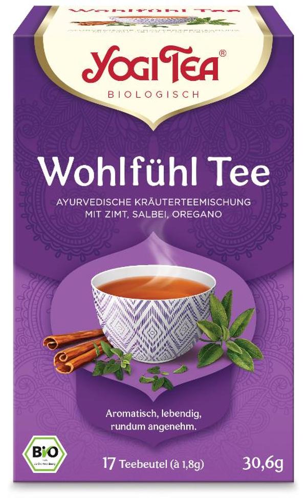 Produktfoto zu YogiTea Wohlfühl Tee 17 Beutel